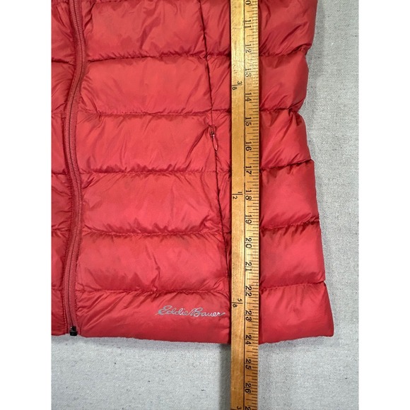 Eddie Bauer Women's Large Down Vest Puffer Packable Outdoor Skiing Snowboarding - Picture 2 of 8
